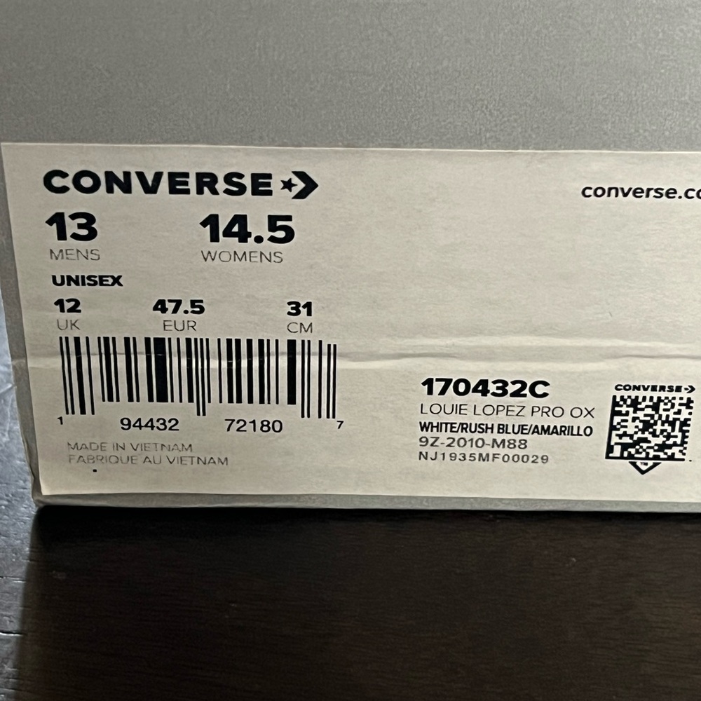 NEW CONVERSE UNISEX LEATHER 13